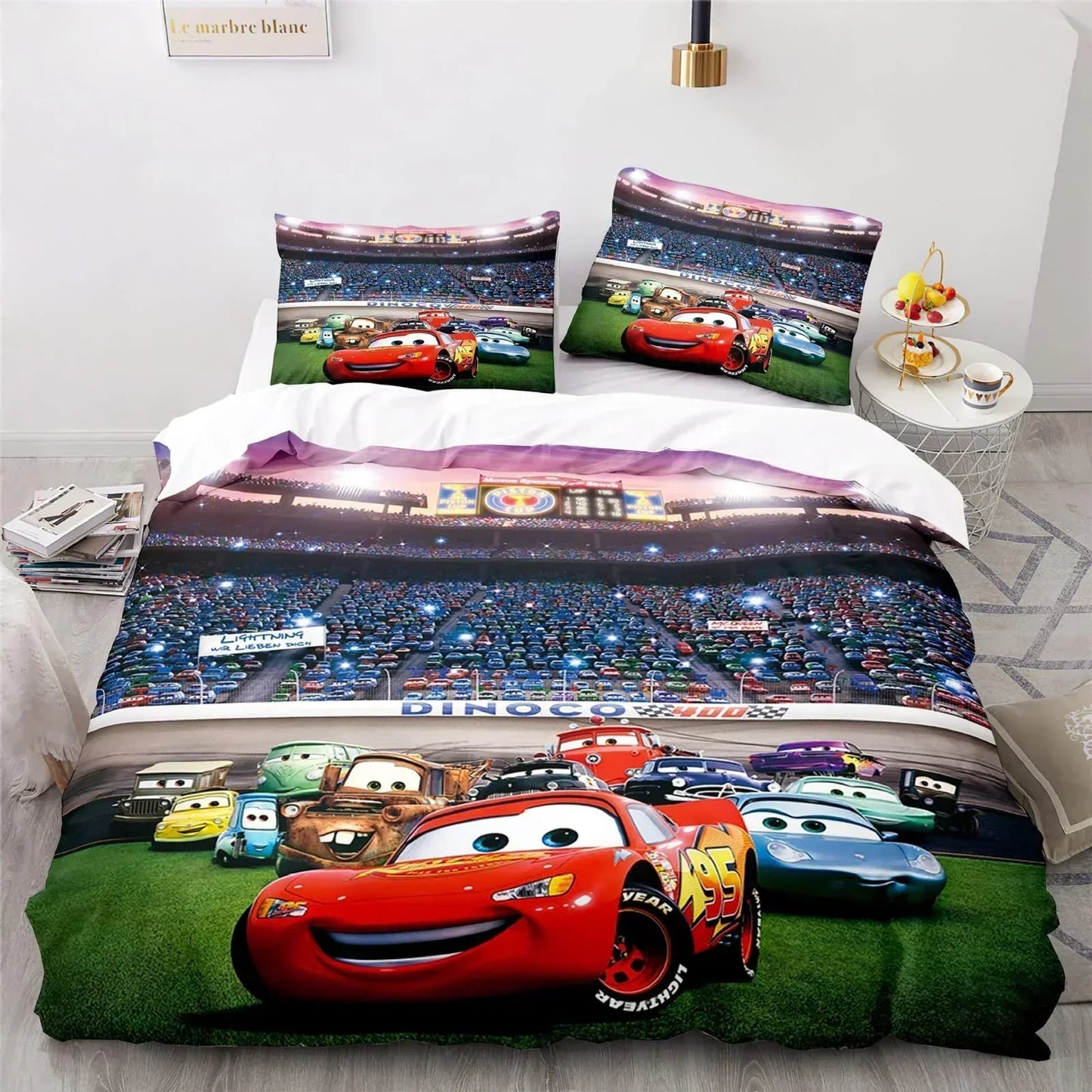 Cromos | Ensemble de Literie Enfant Cars Lightning McQueen