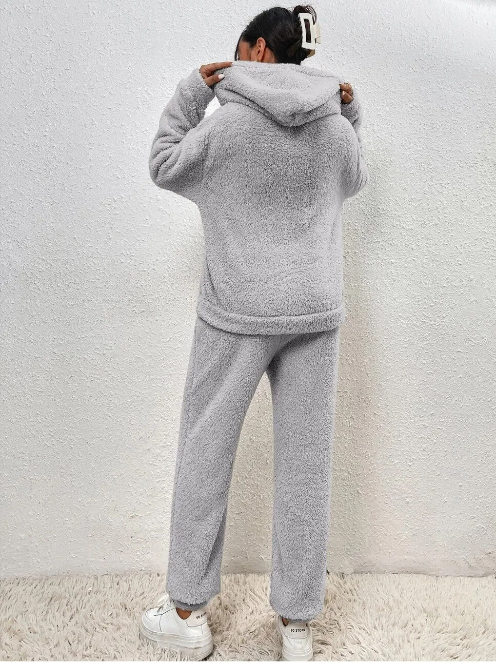 Cromos | Pyjama Teddy à Capuche Ultra-Confort – LuxeCuddle
