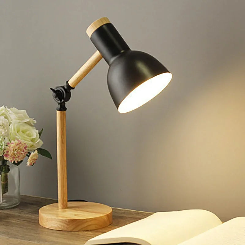 Cromos | Lampe de Table Scandinave Bois – Glo