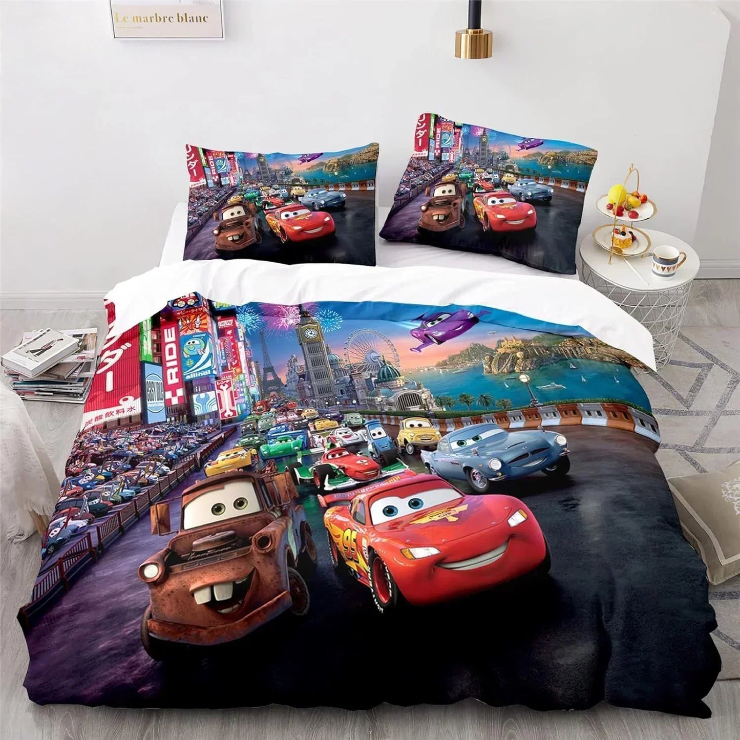 Cromos | Ensemble de Literie Enfant Cars Lightning McQueen
