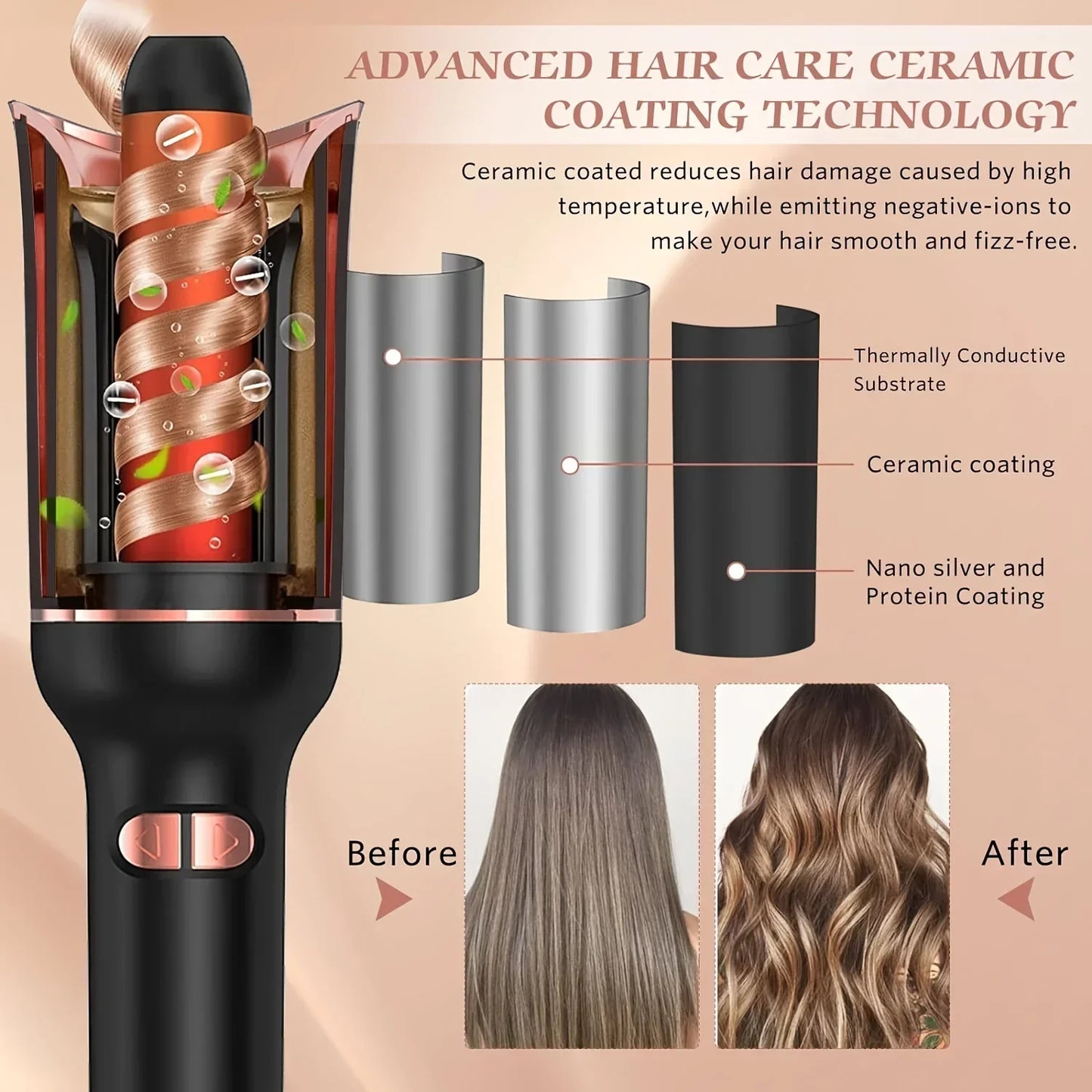 Cromos | Brosse Lissante Sans Fil Rechargeable – Selforia FreeStyle Pro