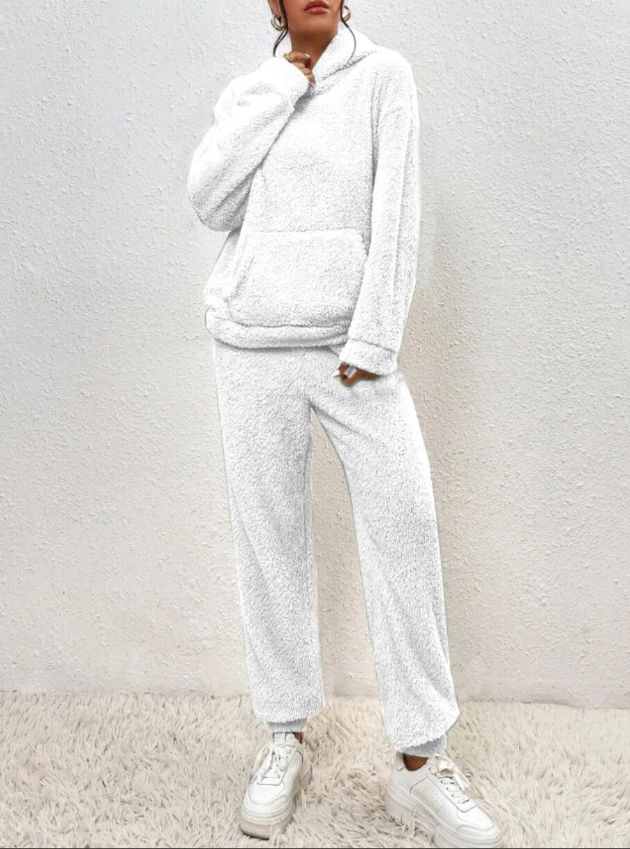 Cromos | Pyjama Teddy à Capuche Ultra-Confort – LuxeCuddle