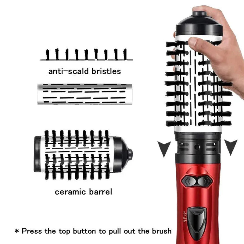 Cromos | Brosse Soufflante Rotative 3-en-1 Ionique – Volume & Lissage