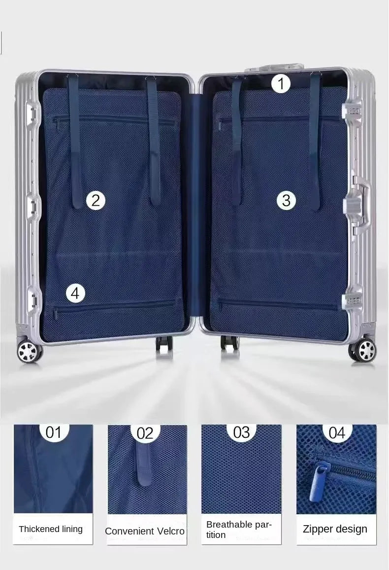 Valise Rigide en Aluminium-Magnésium Sarajevo – Cromos