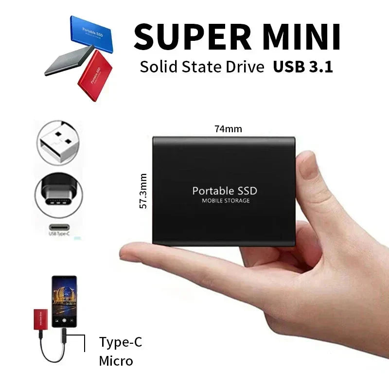 Cromos | SSD Externe Ultra Rapide Haute Capacité 128 To