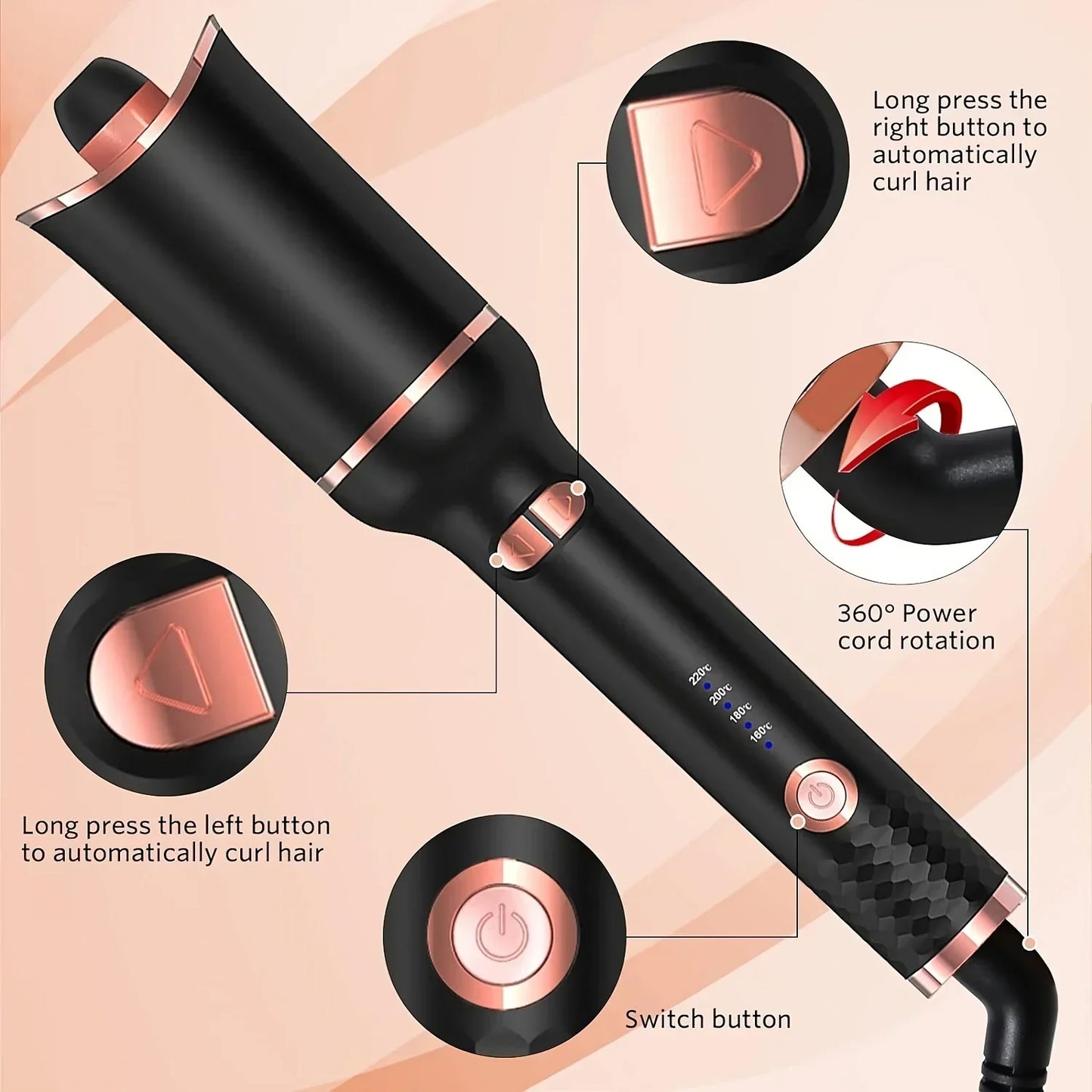 Cromos | Brosse Lissante Sans Fil Rechargeable – Selforia FreeStyle Pro