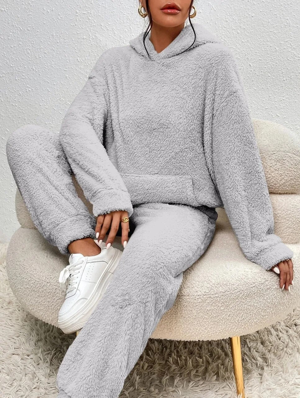 Cromos | Pyjama Teddy à Capuche Ultra-Confort – LuxeCuddle