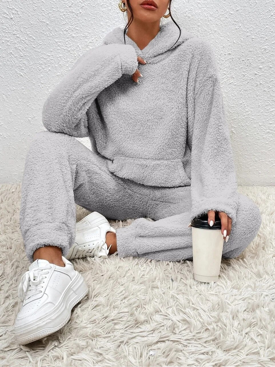 Cromos | Pyjama Teddy à Capuche Ultra-Confort – LuxeCuddle