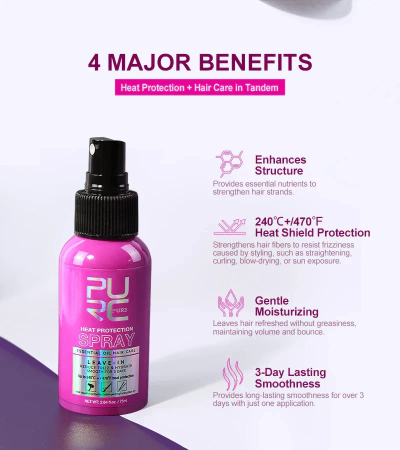 Cromos | Spray Protecteur Thermique Cheveux – Protection Chaleur