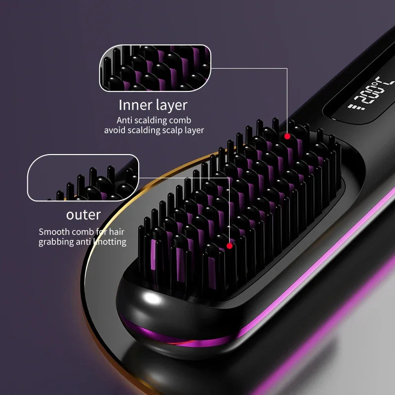 Cromos | Styler Capillaire Sans Fil Ionique Céramique – Glissara