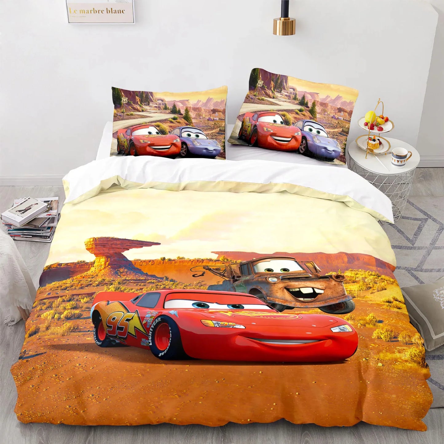 Cromos | Ensemble de Literie Enfant Cars Lightning McQueen