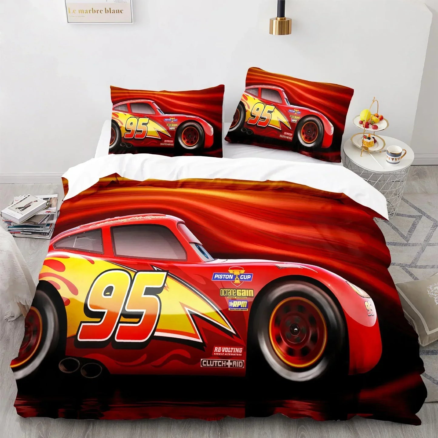 Cromos | Ensemble de Literie Enfant Cars Lightning McQueen