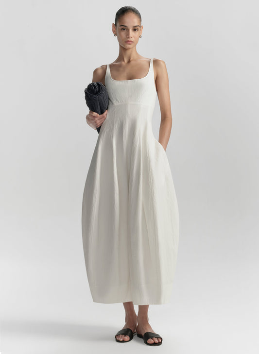 Robe midi Cromos Nina en coton et nylon