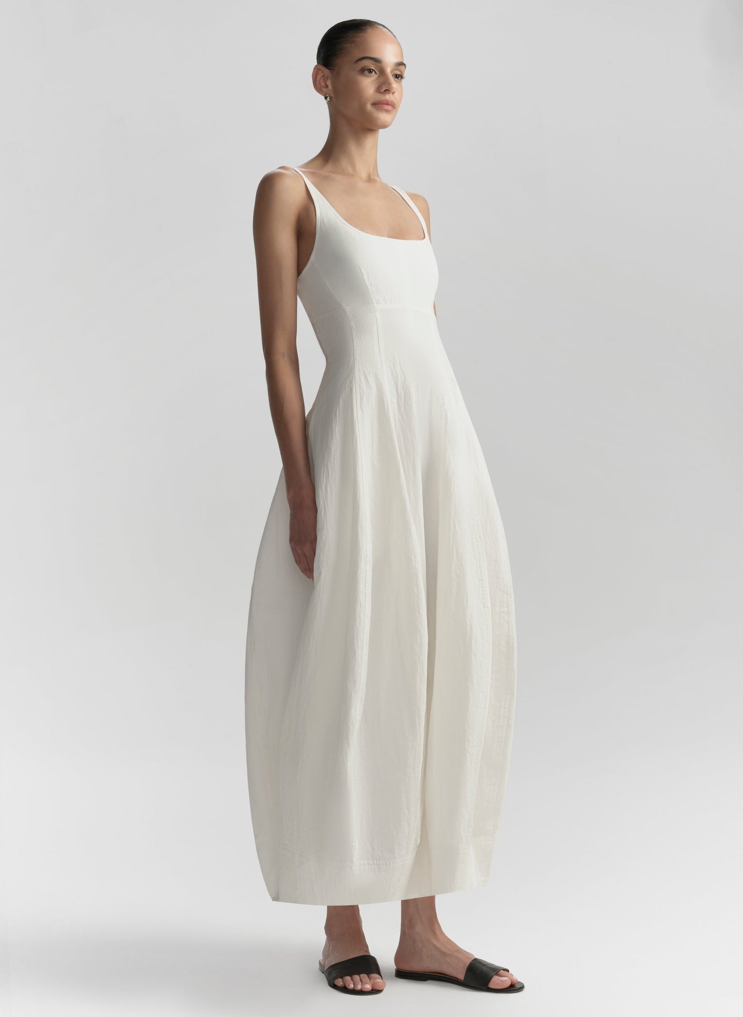 Robe midi Cromos Nina en coton et nylon