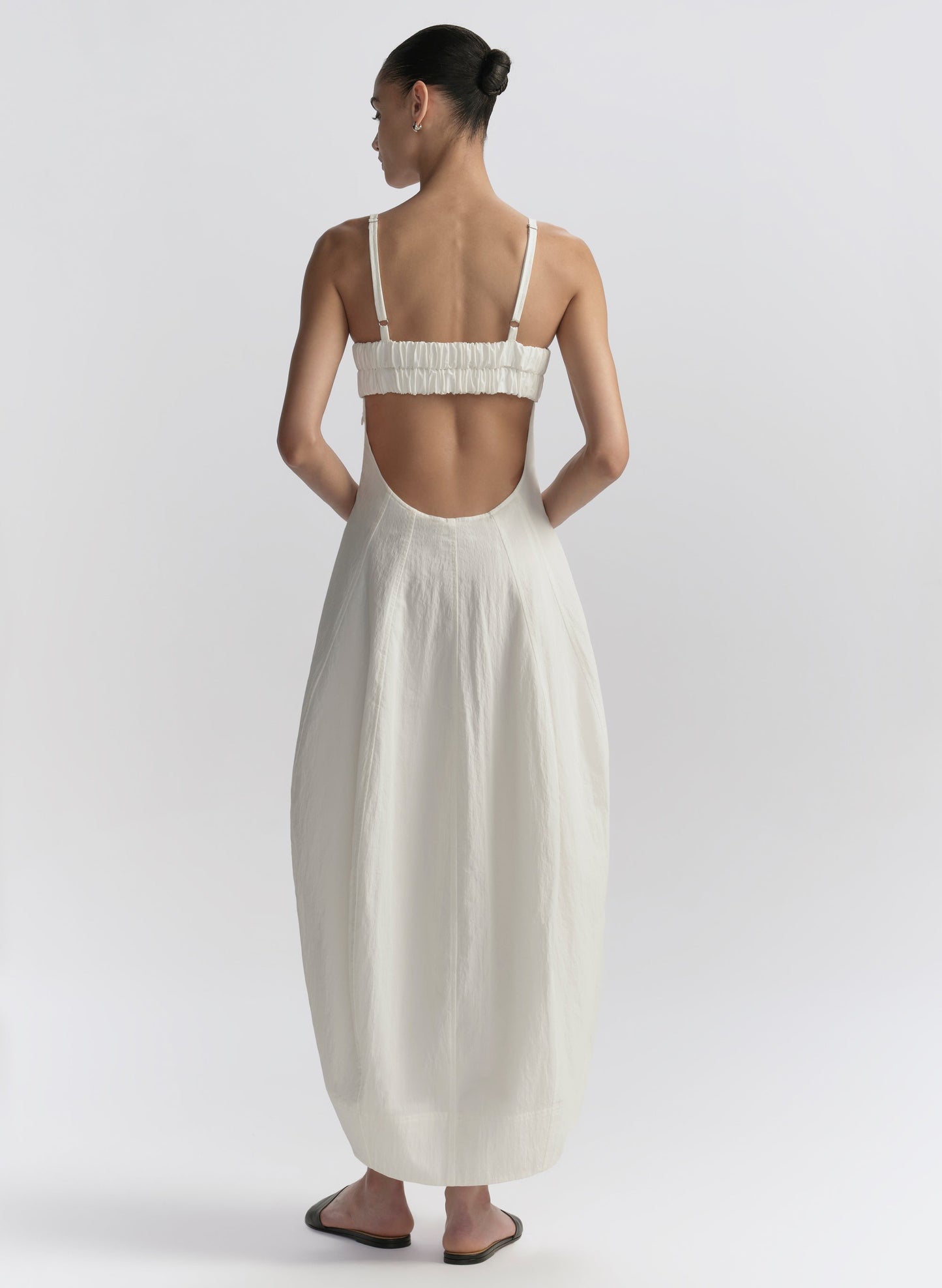 Robe midi Cromos Nina en coton et nylon