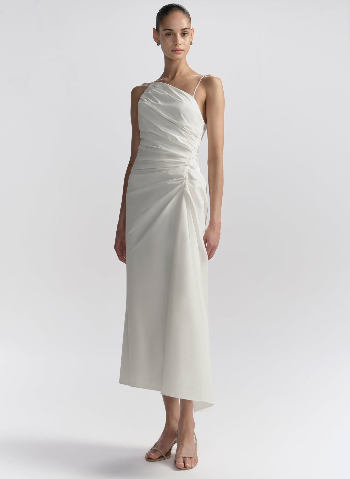 Robe midi en coton Cromos Juno
