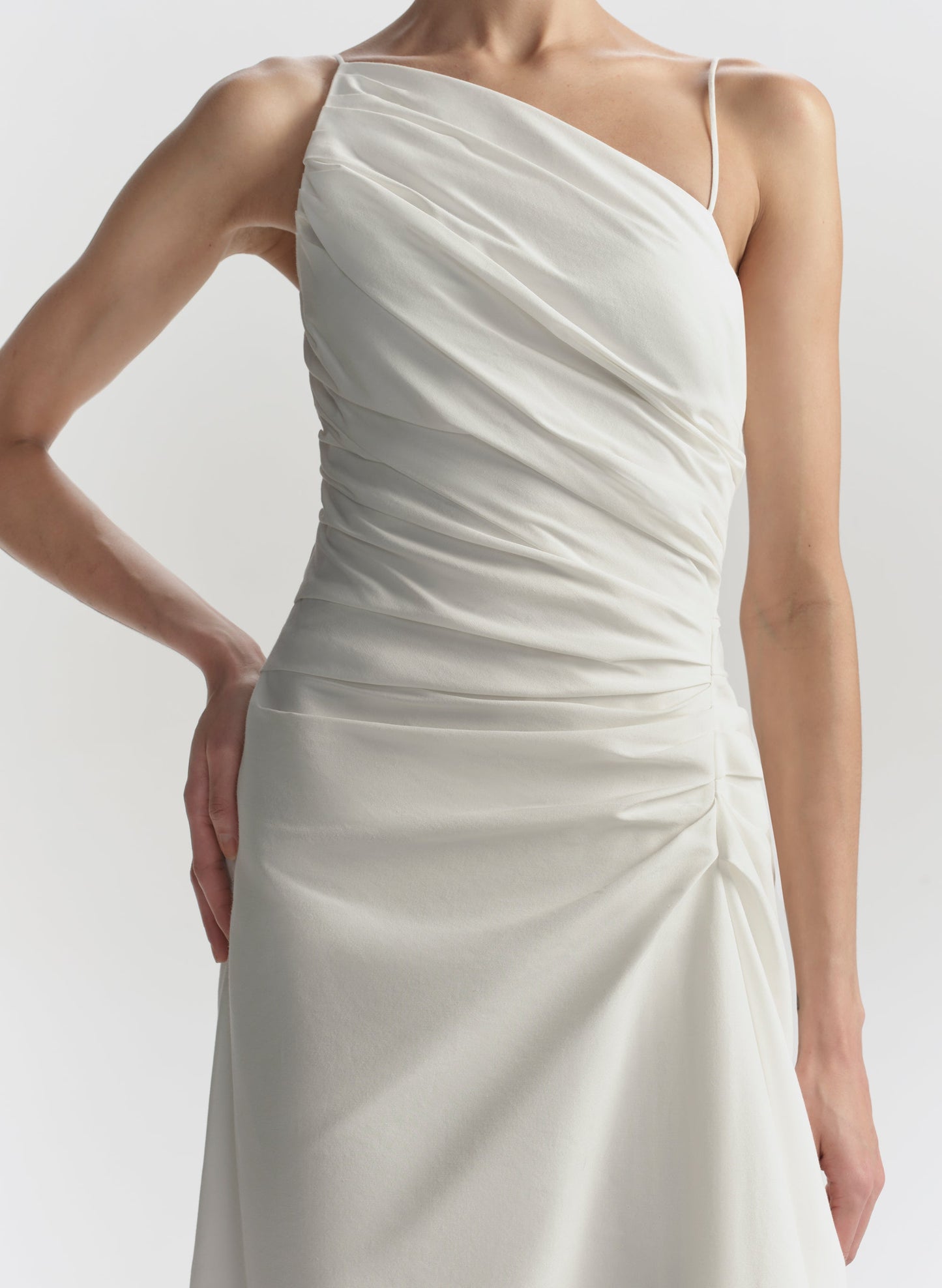 Robe midi en coton Cromos Juno