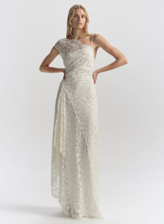 Robe en dentelle Cromos Gia