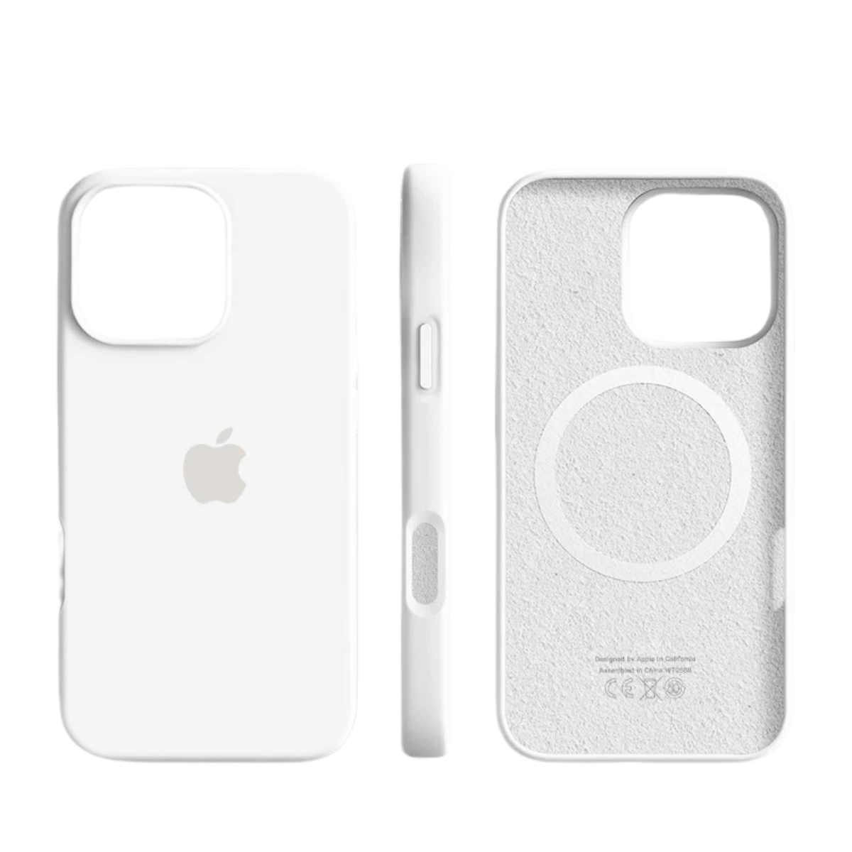 Cromos | Coque iPhone Silicone Compatible MagSafe Premium
