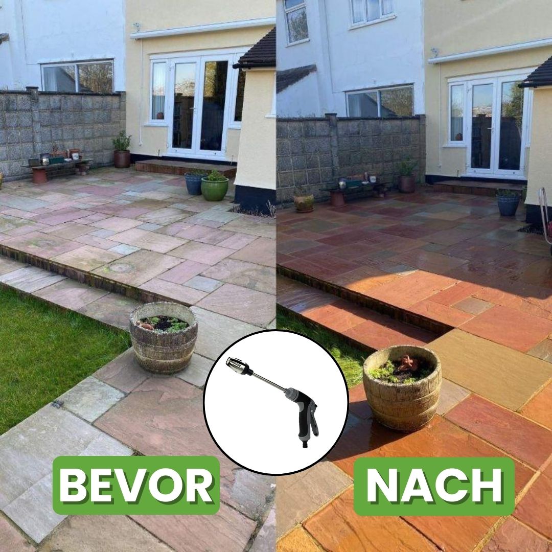 Cromos | Turbowasher – Nettoyeur haute pression puissant pour le jardin – Offre : 1 acheté = 1 offert