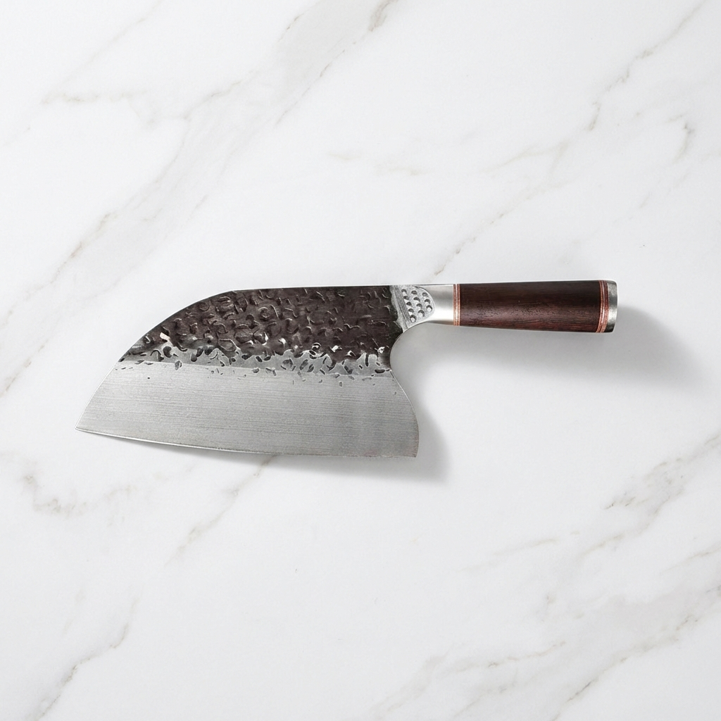 Cromos | Tsunami Chukabocho Cleaver – Couteau Hachoir Japonais Premium en Acier Haute Performance pour Découpe de Précision
