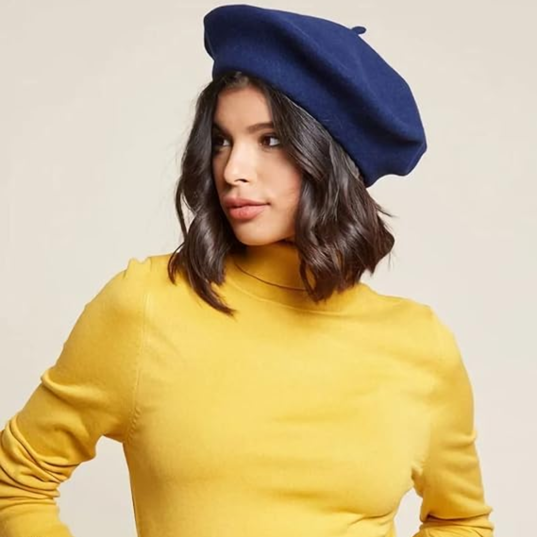 Cromos | Béret en laine français classique – Evelyne