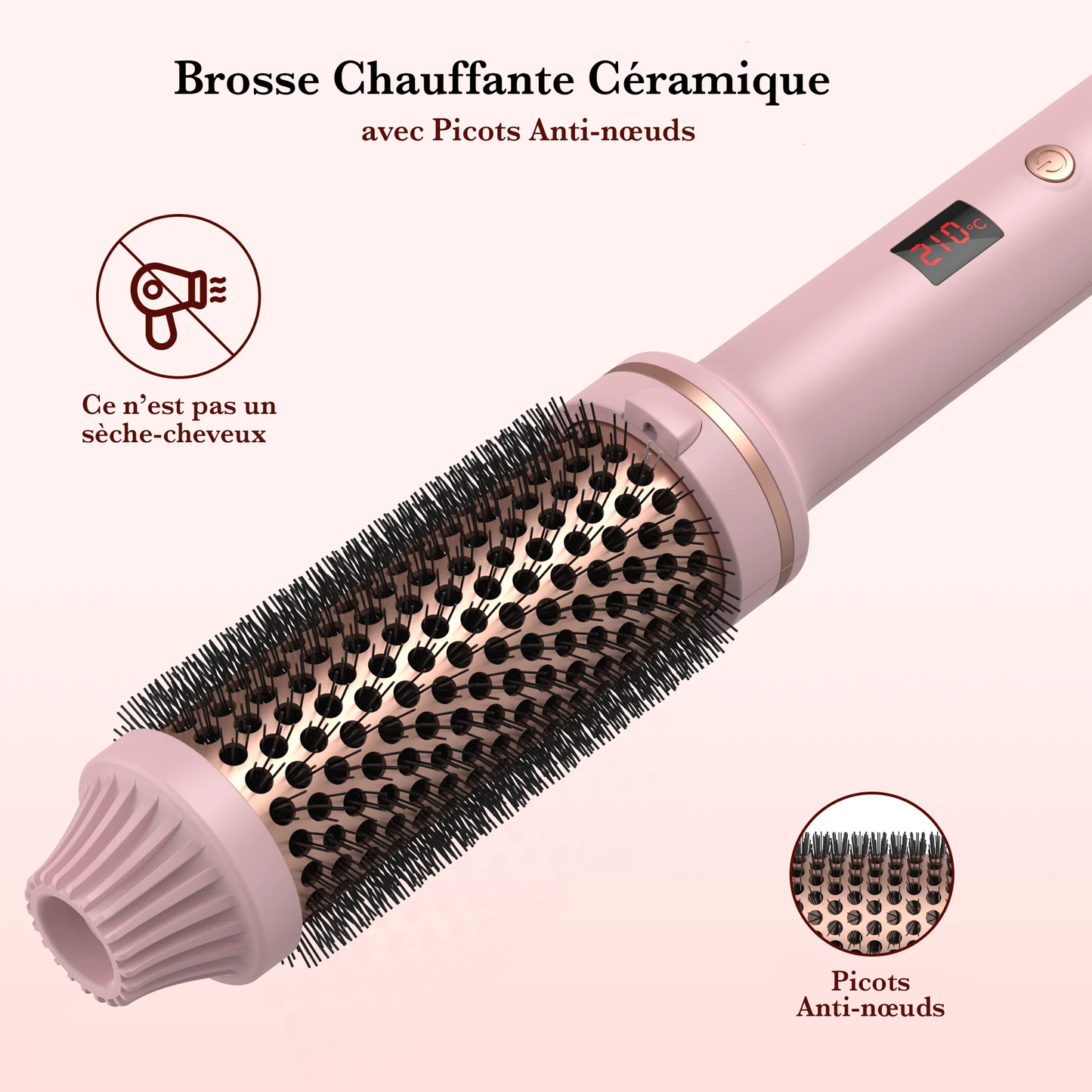 Cromos | Brosse Chauffante Ionique – HeatWave