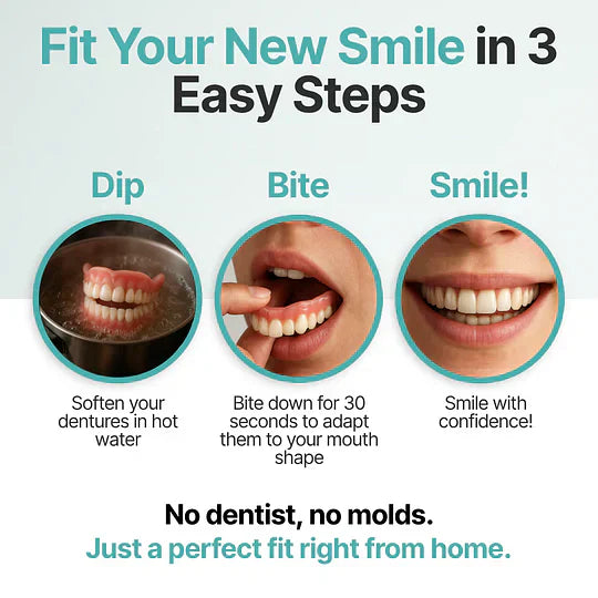 DentalKit – Apparence naturelle sans dentiste | Sourire instantané