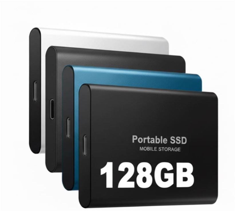 Cromos | Disque SSD externe DataSprint 128 Go – Stockage USB-C rapide jusqu’à 1050 Mo/s