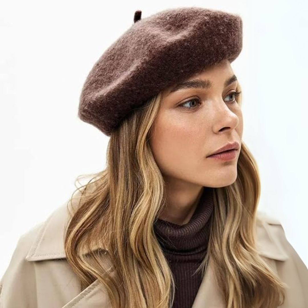 Cromos | Béret en laine français classique – Evelyne