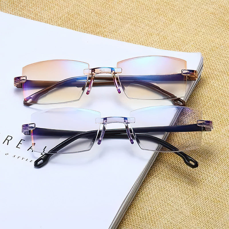 Lunettes de lecture multifocales anti-lumière bleue avancées - SapphireView