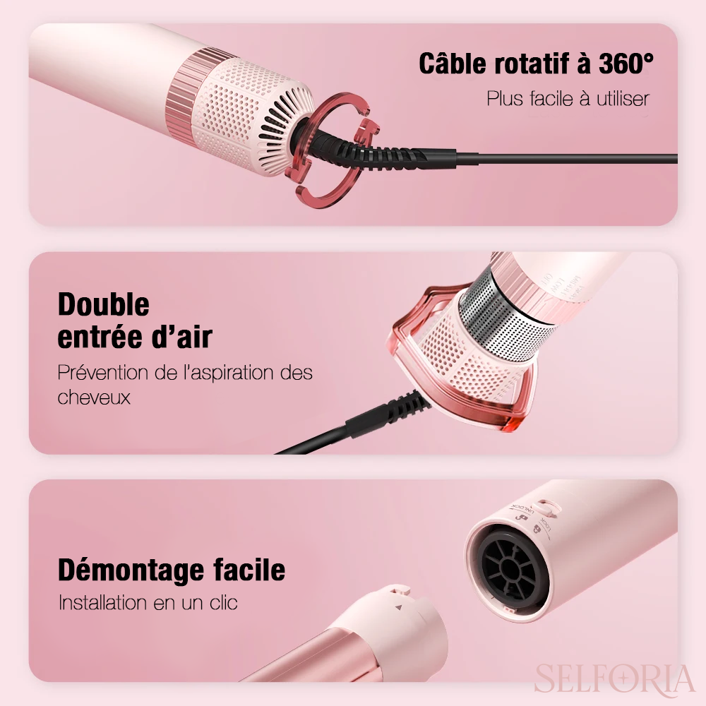 Cromos | Sèche-Cheveux Multistyler 5-en-1 – Selforia AirGlow
