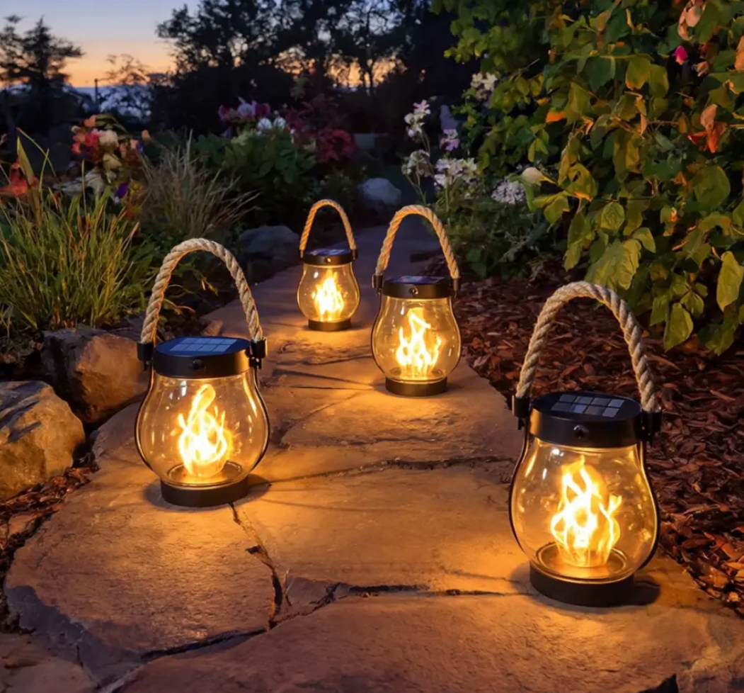 Cromos | BowLift | Lampe solaire Fire Seed — Une ambiance de flamme magique pour réchauffer votre espace et sublimer chaque nuit