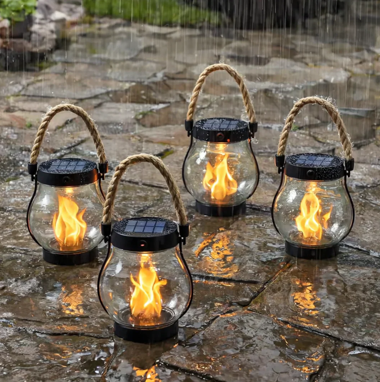 Cromos | BowLift | Lampe solaire Fire Seed — Une ambiance de flamme magique pour réchauffer votre espace et sublimer chaque nuit