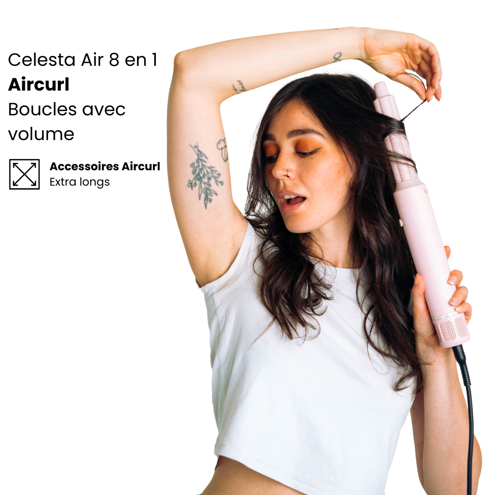 Cromos | Sèche-Cheveux AirStyler 8-en-1 Rose – Celesta