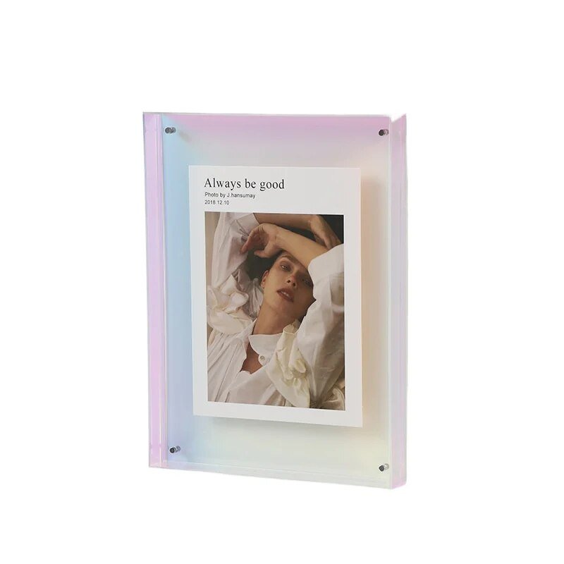 Cromos | Cadre Photo Transparent Coloré – FramePop