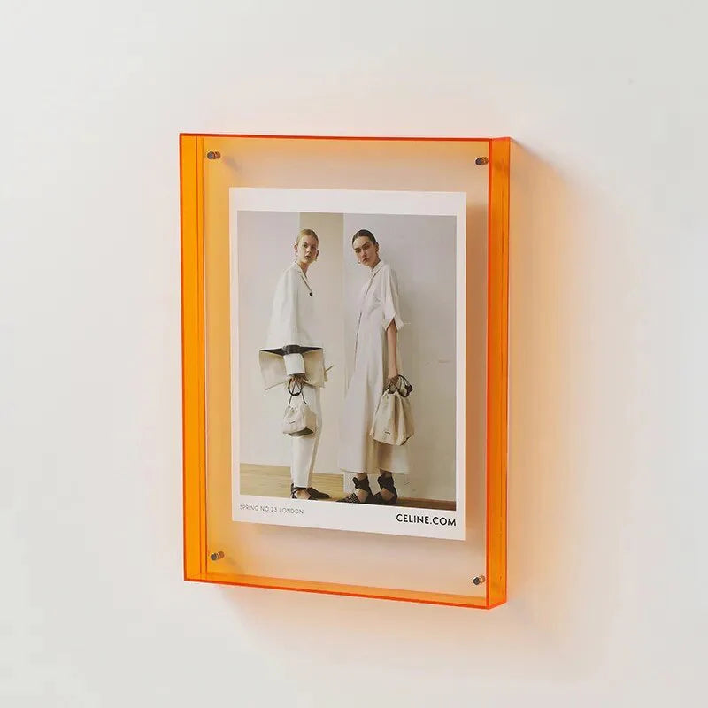 Cromos | Cadre Photo Transparent Coloré – FramePop