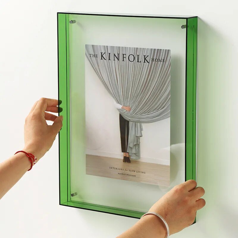 Cromos | Cadre Photo Transparent Coloré – FramePop