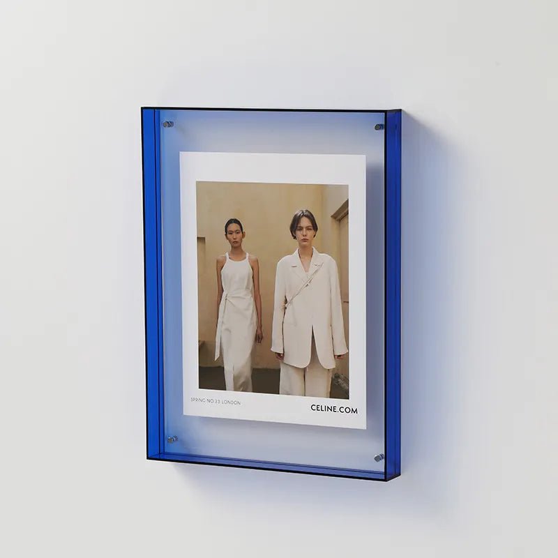 Cromos | Cadre Photo Transparent Coloré – FramePop