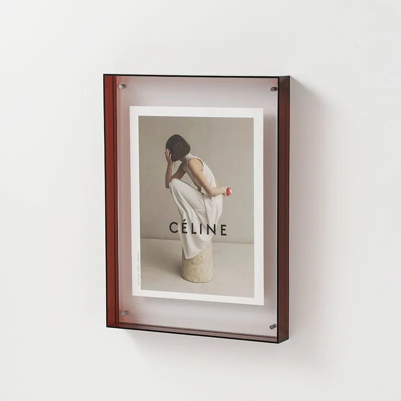 Cromos | Cadre Photo Transparent Coloré – FramePop
