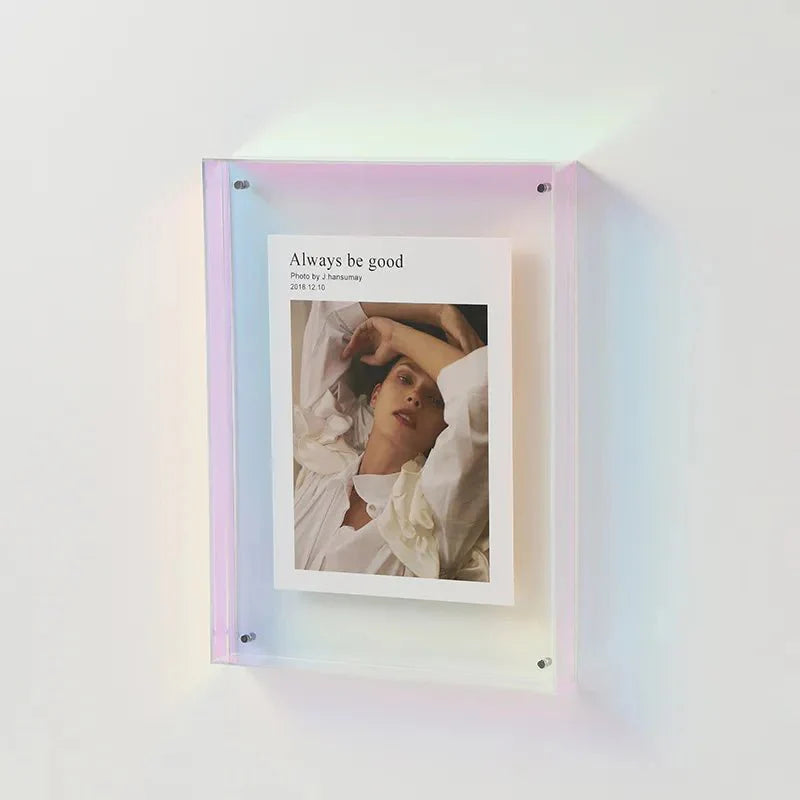 Cromos | Cadre Photo Transparent Coloré – FramePop