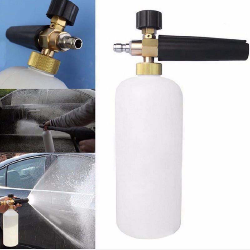 Cromos | TurboFlow Canon à Mousse Haute Pression Avancé avec Connecteur Double – Nettoyage Rapide Voiture, Mousse Épaisse et Puissante