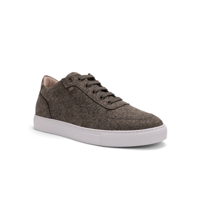 Baskets Cromos MOD.2 laine / kaki