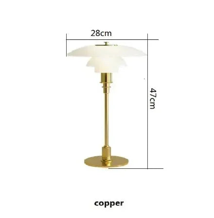 Cromos | Lampe Décorative en Verre AuroraGlow Élégante et Moderne