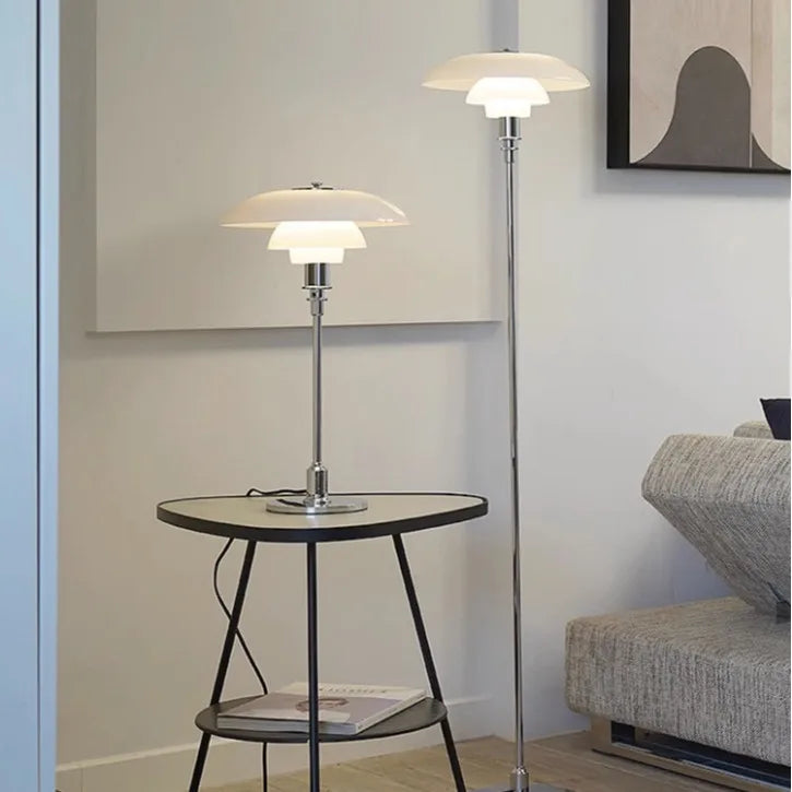 Cromos | Lampe Décorative en Verre AuroraGlow Élégante et Moderne