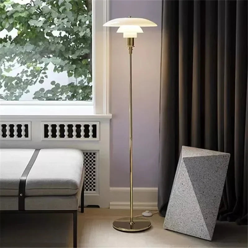 Cromos | Lampe Décorative en Verre AuroraGlow Élégante et Moderne