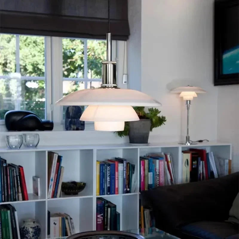 Cromos | Lampe Décorative en Verre AuroraGlow Élégante et Moderne