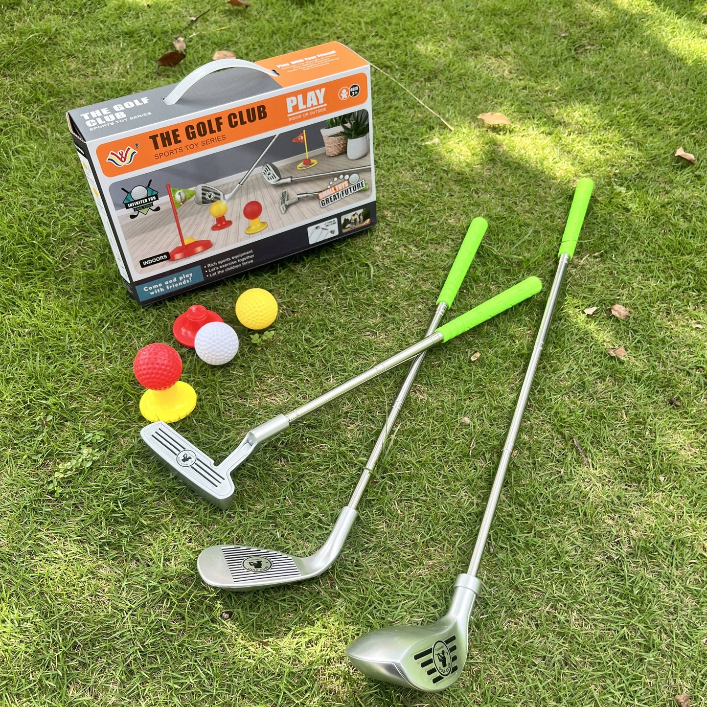 Cromos | Set de Golf Enfant Réglable avec Cibles d’Entraînement
