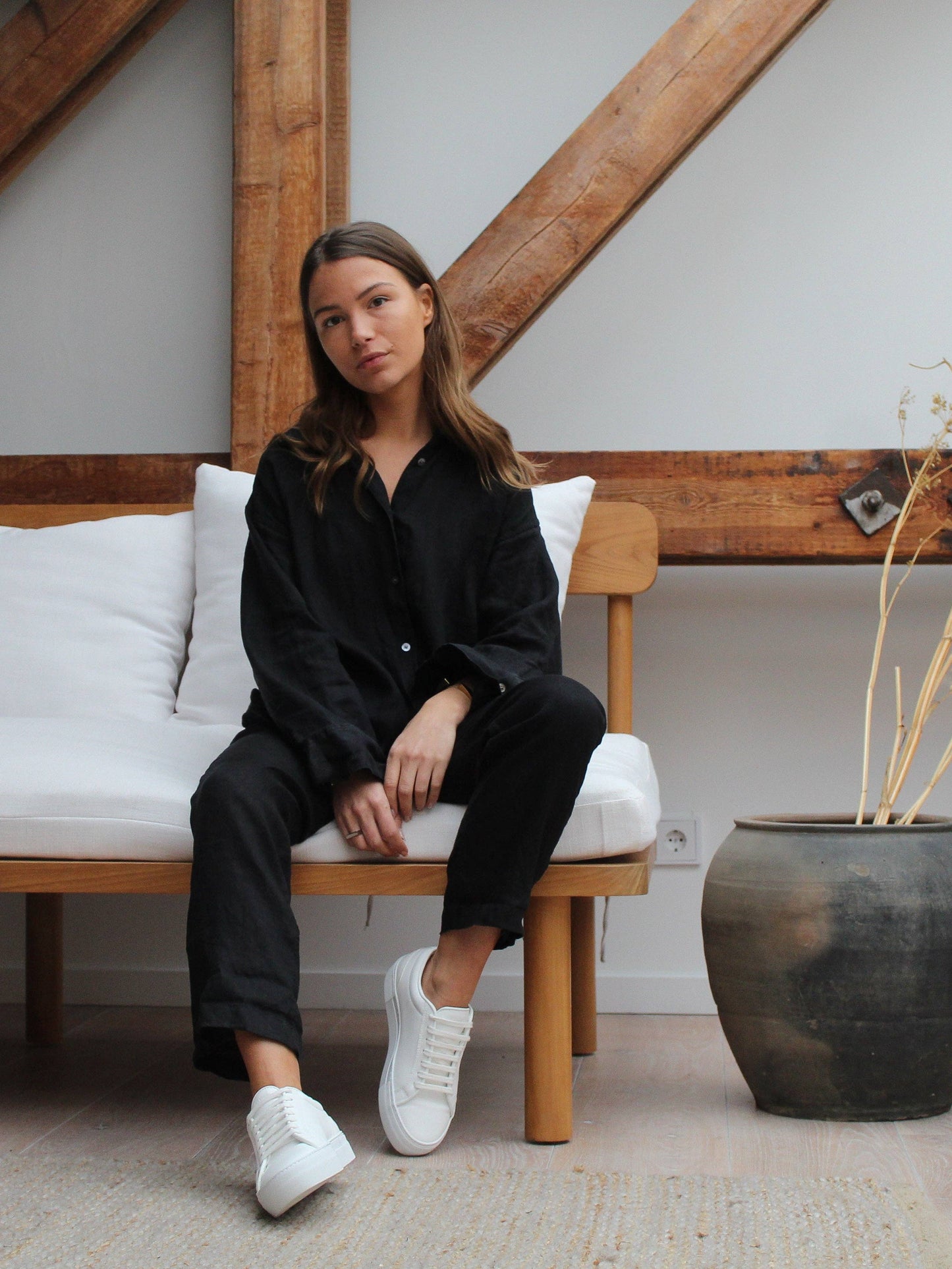 Baskets blanches classiques Cromos Grape Essential