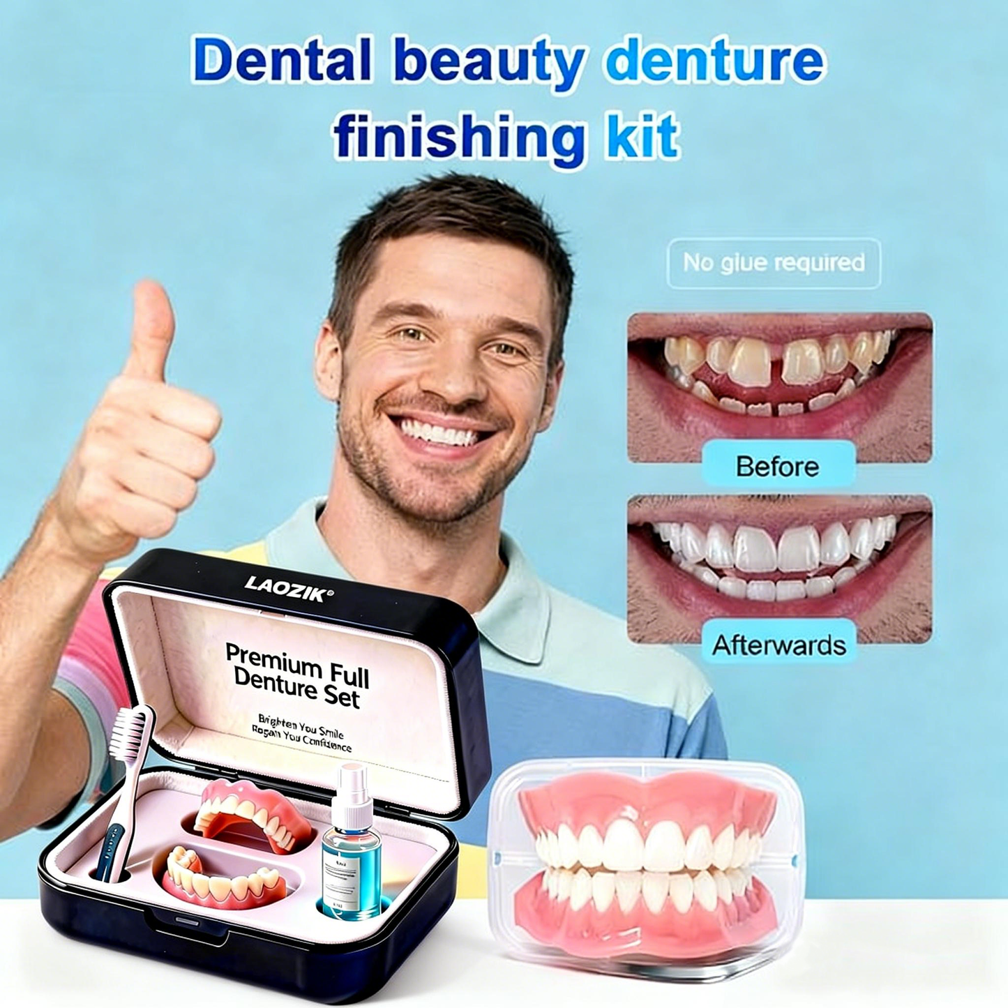 DentalKit – Apparence naturelle sans dentiste | Sourire instantané